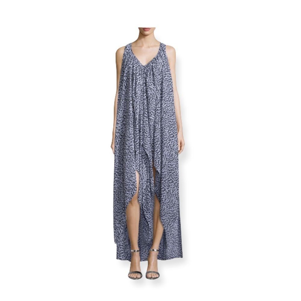 MICHAEL Michael Kors
Abstract Jaguar Ruffled Caftan Dress